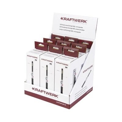 KRAFTWERK - 701.001.007-D9 - Schwarz - 800 lm - Taschenlampe KRAFTWERK - 701.001.007-D9 - Schwarz - 800 lm - Taschenlampe