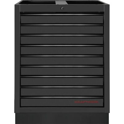 KRAFTWERK - 3964-13-BLK - Schwarz - Garage cabinet KRAFTWERK - 3964-13-BLK - Schwarz - Garage cabinet