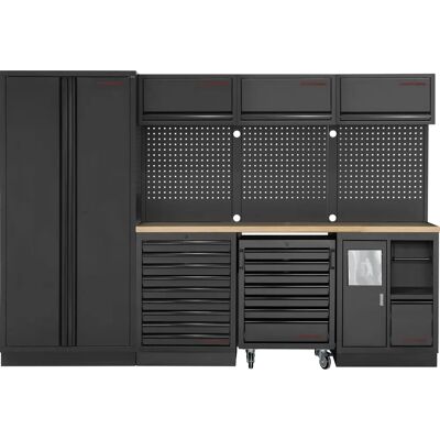 KRAFTWERK - 3964D-BLK - Schwarz - Freistehend - Schrank KRAFTWERK - 3964D-BLK - Schwarz - Freistehend - Schrank