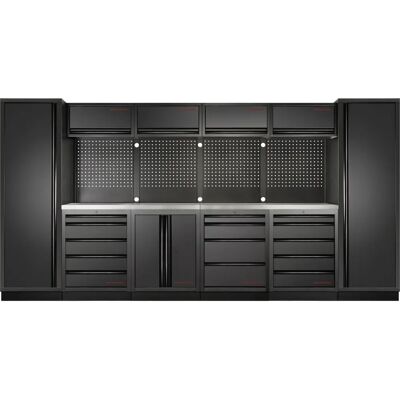 KRAFTWERK - 3964C-BLK-IX - Schwarz - 392 cm - cabinet KRAFTWERK - 3964C-BLK-IX - Schwarz - 392 cm - cabinet