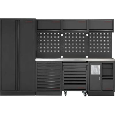 KRAFTWERK - 3964D-BLK-IX - BLK - Floor - Garage Cabinet KRAFTWERK - 3964D-BLK-IX - BLK - Floor - Garage Cabinet