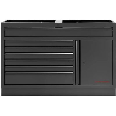 KRAFTWERK - 3964-02-W-BLK - Schwarz - Garage-Schrank KRAFTWERK - 3964-02-W-BLK - Schwarz - Garage-Schrank