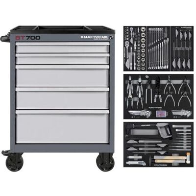 KRAFTWERK - 102.115.101 - 5-Schubladen - Tool cart KRAFTWERK - 102.115.101 - 5-Schubladen - Tool cart