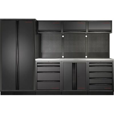Kraftwerk - 3964G-BLK-IX - Schwarz - Garage cabinet Kraftwerk - 3964G-BLK-IX - Schwarz - Garage cabinet