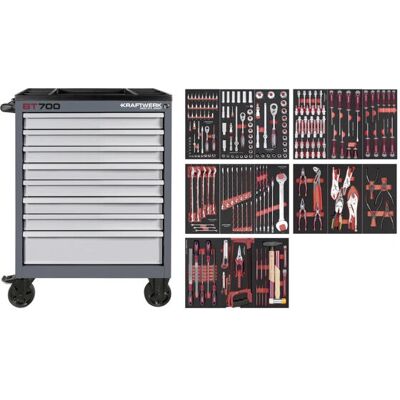 KRAFTWERK - 102.470.510 - ABS - Steel - Tool cart KRAFTWERK - 102.470.510 - ABS - Steel - Tool cart