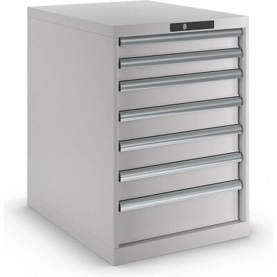 Archivo LISTA de Acero - 800x564mm - 7 Cajones - Gris Claro Archivo LISTA de Acero - 800x564mm - 7 Cajones - Gris Claro