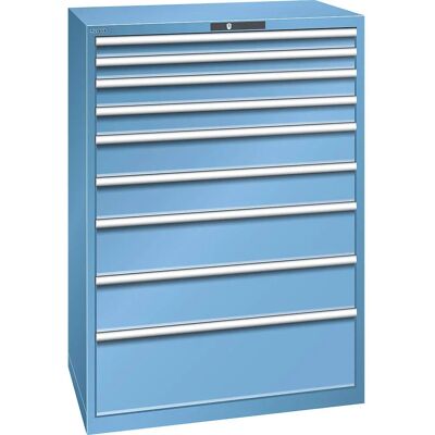 Archivo de Acero con Cajonera - 1450x1023mm, 9 Cajones - Almacenamiento de Acero Archivo de Acero con Cajonera - 1450x1023mm, 9 Cajones - Almacenamiento de Acero
