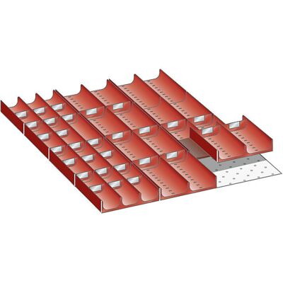 LISTA Schubladeneinteiler-Set für 50mm Höhe - Zubehör LISTA Schubladeneinteiler-Set für 50mm Höhe - Zubehör
