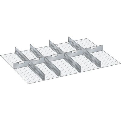 LISTA Schubladentrennset - 4 Wände, 5 Metalltrenner - Zubehör LISTA Schubladentrennset - 4 Wände, 5 Metalltrenner - Zubehör