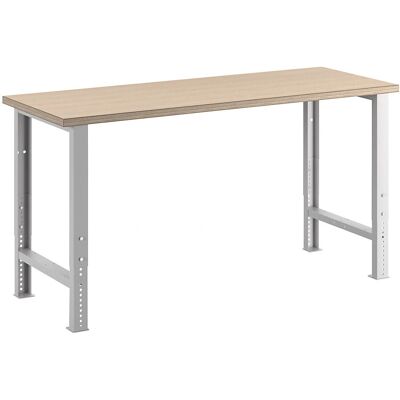 LISTA Bancada de trabajo - 740-1090mm, 2000mm de ancho, Acero, Sistema modular LISTA Bancada de trabajo - 740-1090mm, 2000mm de ancho, Acero, Sistema modular
