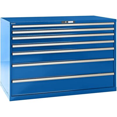 Lista Gabinete de Cajones de Acero - 7 Cajones, 200kg, Azul Claro - Archivo Lista Gabinete de Cajones de Acero - 7 Cajones, 200kg, Azul Claro - Archivo