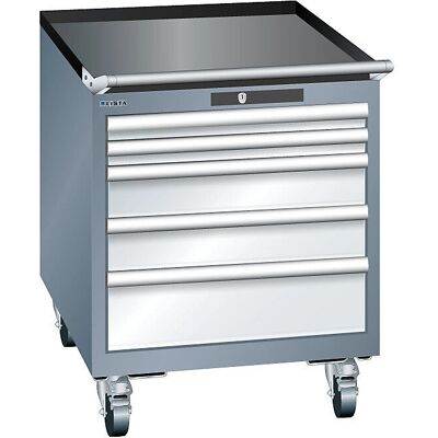Archivo con cerradura móvil gris claro - Gabinete de archivos Archivo con cerradura móvil gris claro - Gabinete de archivos
