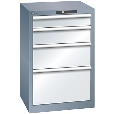 LISTA Armario con 4 Cajones - Archivador de Acero LISTA Armario con 4 Cajones - Archivador de Acero