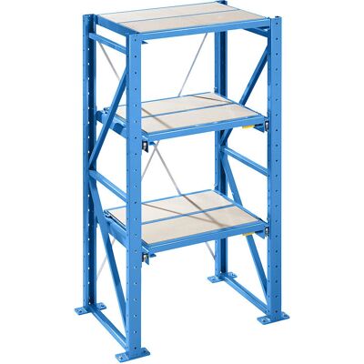Estantería LISTA para cargas pesadas - Azul claro Estantería LISTA para cargas pesadas - Azul claro