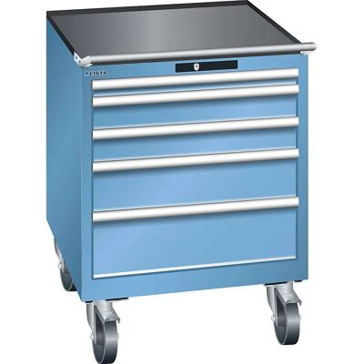 LISTA Gabinete de Cajones Azul - Mueble de Almacenamiento LISTA Gabinete de Cajones Azul - Mueble de Almacenamiento