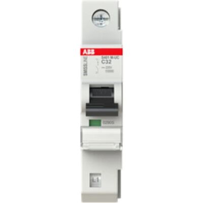 ABB S401M-UCZ25 - 25A Leitungsschutzschalter, Typ C, Miniatur ABB S401M-UCZ25 - 25A Leitungsschutzschalter, Typ C, Miniatur