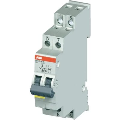 ABB E211X-16-30 Schakelaar met Gele LED - Schakelaar ABB E211X-16-30 Schakelaar met Gele LED - Schakelaar