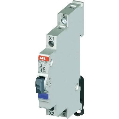 ABB E217-16-10D - Zielony przycisk LED - 16A, 250V AC ABB E217-16-10D - Zielony przycisk LED - 16A, 250V AC