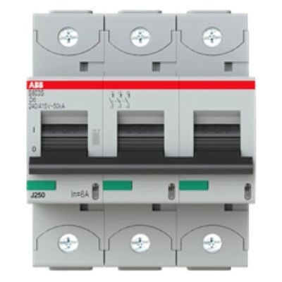 ABB S803S-D6 Schutzschalter - Überlast & Kurzschluss Schutz ABB S803S-D6 Schutzschalter - Überlast & Kurzschluss Schutz