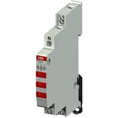 ABB E219-3C Voyant lumineux LED rouge - Indicateur d'alarme industriel - Publicité ABB E219-3C Voyant lumineux LED rouge - Indicateur d'alarme industriel - Publicité