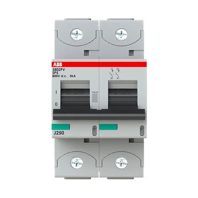 ABB S802PV-SP5 Disjoncteur 2P - Série S800PV ABB S802PV-SP5 Disjoncteur 2P - Série S800PV