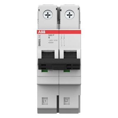 ABB S402P-K13 Leitungsschutzschalter - Miniatur, Typ K, 13A ABB S402P-K13 Leitungsschutzschalter - Miniatur, Typ K, 13A
