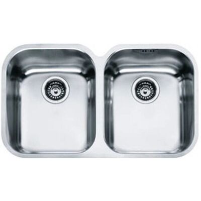 Franke Model 122.0021.446 Stainless Steel Kitchen Sink - 2 Bowls Franke Model 122.0021.446 Stainless Steel Kitchen Sink - 2 Bowls