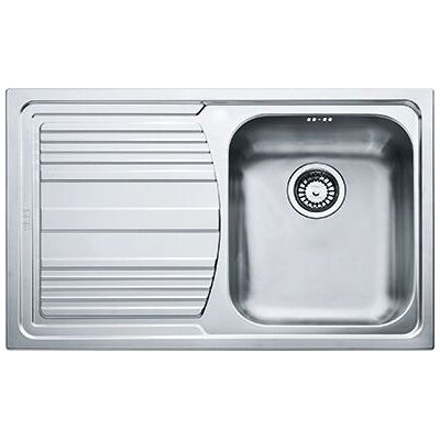 Franke Logica Line LLX 611 Zlew ze stali nierdzewnej - 79x50cm Franke Logica Line LLX 611 Zlew ze stali nierdzewnej - 79x50cm