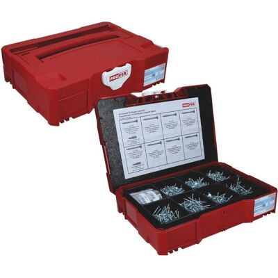 Profix - Drillspan - vis à tête fraisée - acier chromé - coffret de vis - Publicité Profix - Drillspan - vis à tête fraisée - acier chromé - coffret de vis - Publicité