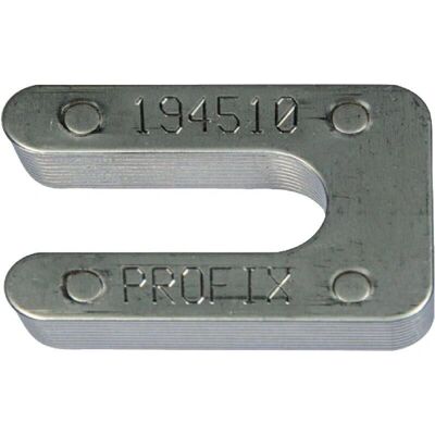 PROFIX - V2A 45x30x2 - Größe 45x30 - Dicke 2 mm - Befestigungszubehör PROFIX - V2A 45x30x2 - Größe 45x30 - Dicke 2 mm - Befestigungszubehör