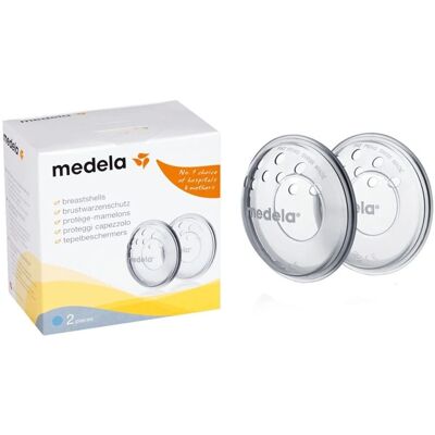 Medela Amningstilbehør - Silikone brystvortebeskyttere - 2 Pakker Medela Amningstilbehør - Silikone brystvortebeskyttere - 2 Pakker