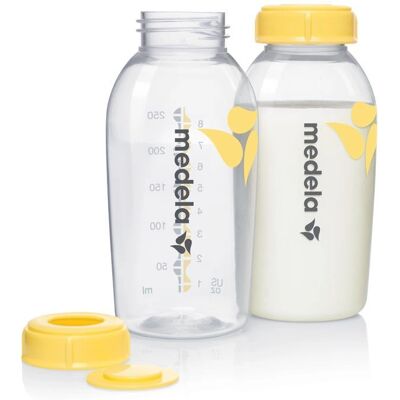 Biberons pour lait maternel de 250 ml sans BPA - Accessoires d'allaitement - Publicité Biberons pour lait maternel de 250 ml sans BPA - Accessoires d'allaitement - Publicité