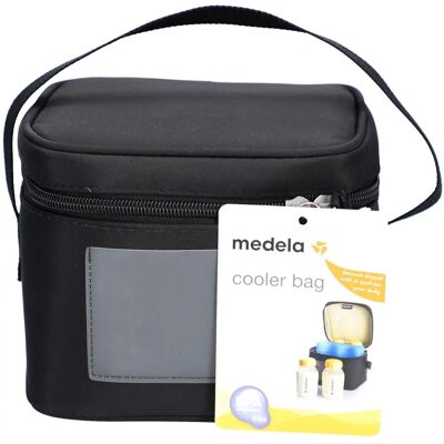 Medela Kjøle- og Oppbevaringspose - Svart - For 4 Flasker Medela Kjøle- og Oppbevaringspose - Svart - For 4 Flasker