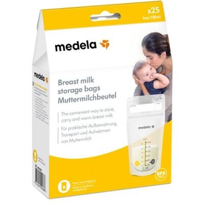 Medela Breastfeeding Accessory - Breastmilk Storage Bags - 50 Pack Medela Breastfeeding Accessory - Breastmilk Storage Bags - 50 Pack