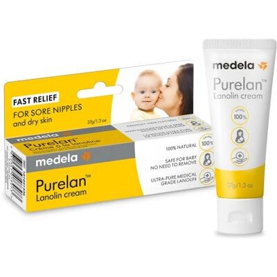 Medela Purelan Lanolinkräm 37 g - Omtanke för Känsliga Bröstvårtor Medela Purelan Lanolinkräm 37 g - Omtanke för Känsliga Bröstvårtor