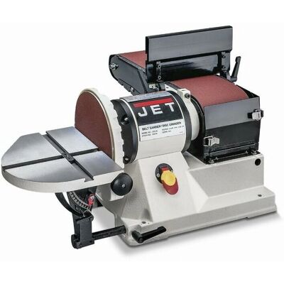 Jet 150x1220mm Schleifmaschine mit Band und Scheibe - 230mm 0,95kW Jet 150x1220mm Schleifmaschine mit Band und Scheibe - 230mm 0,95kW