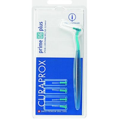 Set Curaprox Cps 451 Turchese Prime Plus - Spazzolini interdentali Set Curaprox Cps 451 Turchese Prime Plus - Spazzolini interdentali