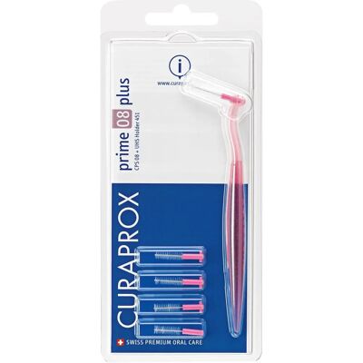 Curaprox Prime 08 Plus Scovolini Interdentali Rosa - Scovolini Interdentali Curaprox Prime 08 Plus Scovolini Interdentali Rosa - Scovolini Interdentali