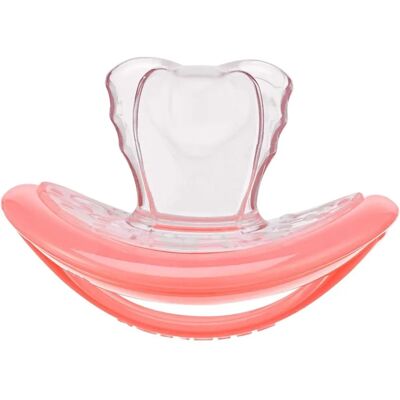 Chupeta Curaprox Baby Tamanho 1, 1-2,5 Anos Coral Chupeta Curaprox Baby Tamanho 1, 1-2,5 Anos Coral
