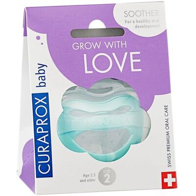 Chupeta Curaprox Baby Coral Tamanho 2 para 10-14kg, 18-36 Meses - Chupeta Chupeta Curaprox Baby Coral Tamanho 2 para 10-14kg, 18-36 Meses - Chupeta
