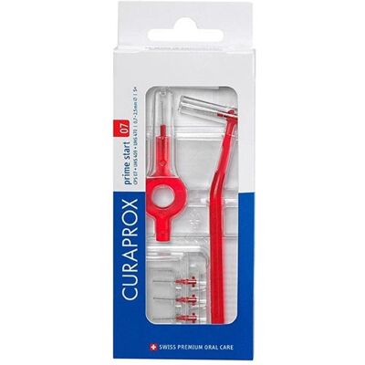 Spazzolini Interdentali Curaprox CPS 07 Prime Start - Rosso Spazzolini Interdentali Curaprox CPS 07 Prime Start - Rosso