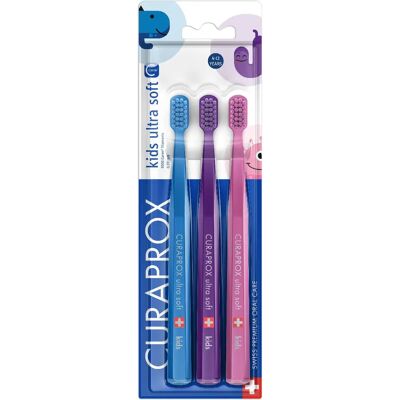Curaprox 5500 Kids Ultra Soft Zahnbürste - 3 Stück Curaprox 5500 Kids Ultra Soft Zahnbürste - 3 Stück