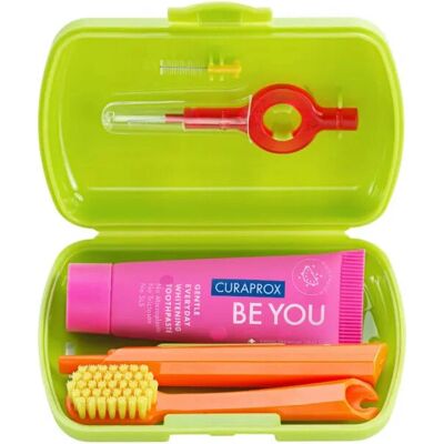 Set de Cepillo Curaprox 73360686 - Cepillo, Interdental, Pasta Set de Cepillo Curaprox 73360686 - Cepillo, Interdental, Pasta