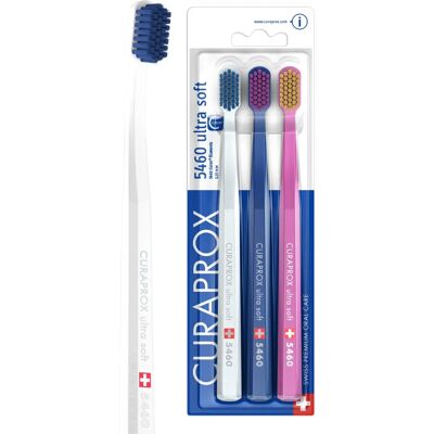 Curaprox 5460 Ultra Soft Fogkefe - Unisex - Puha, Kis fej Curaprox 5460 Ultra Soft Fogkefe - Unisex - Puha, Kis fej