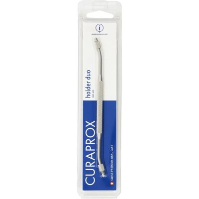 Curaprox UHS 420 Duo Silber Halter - Interdentalbürstenhalter Curaprox UHS 420 Duo Silber Halter - Interdentalbürstenhalter
