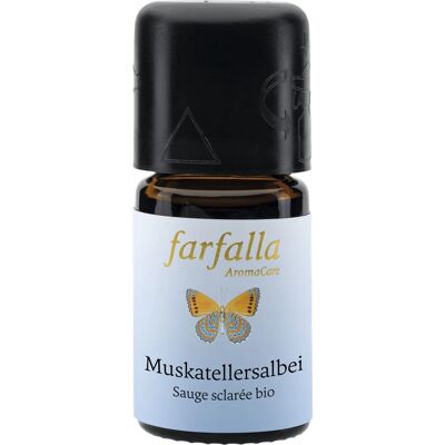 Farfalla - xxmuskbgc - 5 ml - Sauge sclarée - Diffuseur d'arômes - Publicité Farfalla - xxmuskbgc - 5 ml - Sauge sclarée - Diffuseur d'arômes - Publicité