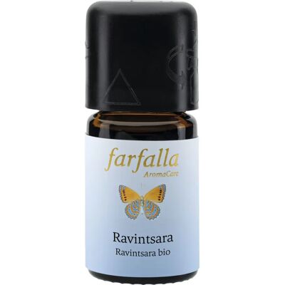Farfalla - Ravintsara Grand Cru - Bio - huile essentielle - Publicité Farfalla - Ravintsara Grand Cru - Bio - huile essentielle - Publicité