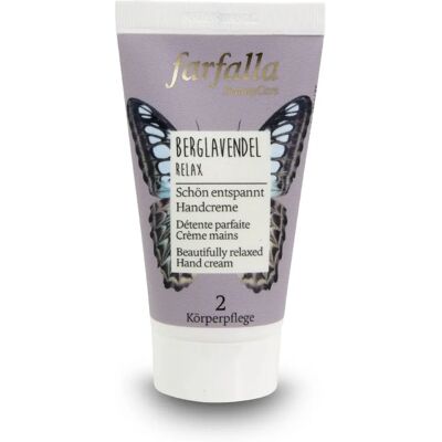 Farfalla Berglavendel Crema mani - Cura naturale, Vegana Farfalla Berglavendel Crema mani - Cura naturale, Vegana