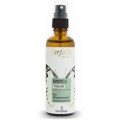 Farfalla - Hamamelis Bio-Hydrolat - 75ml - Gesichtstoner Farfalla - Hamamelis Bio-Hydrolat - 75ml - Gesichtstoner