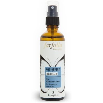 Farfalla Hydrolat de Menthe poivrée bio - Tonique visage Farfalla Hydrolat de Menthe poivrée bio - Tonique visage
